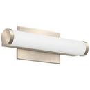 Contemporary Cylinder 14" Wide LED ADA Bathroom Vanity Light 
