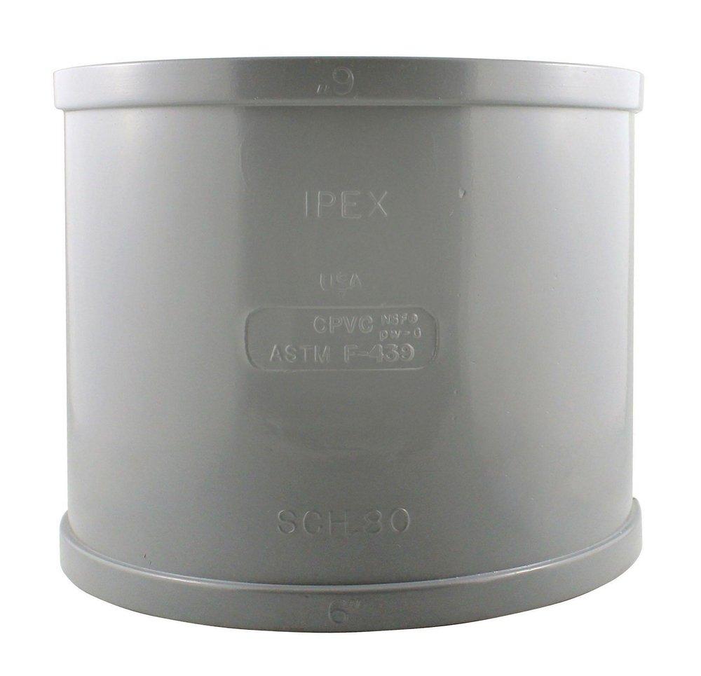 Grey Socket Schedule 80 CPVC Coupling 