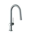 Single Handle Pull Down Kitchen Faucet in Chrome 