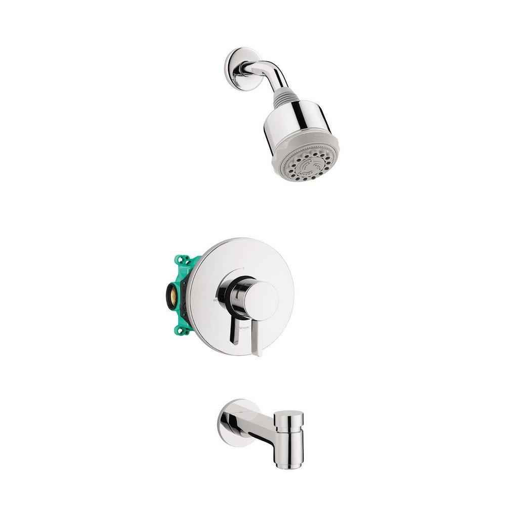 Hansgrohe Chrome Single Handle Multi Function Bathtub & Shower Faucet (Trim Only) 