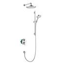 Two Handle Multi-function Shower System in Chrome