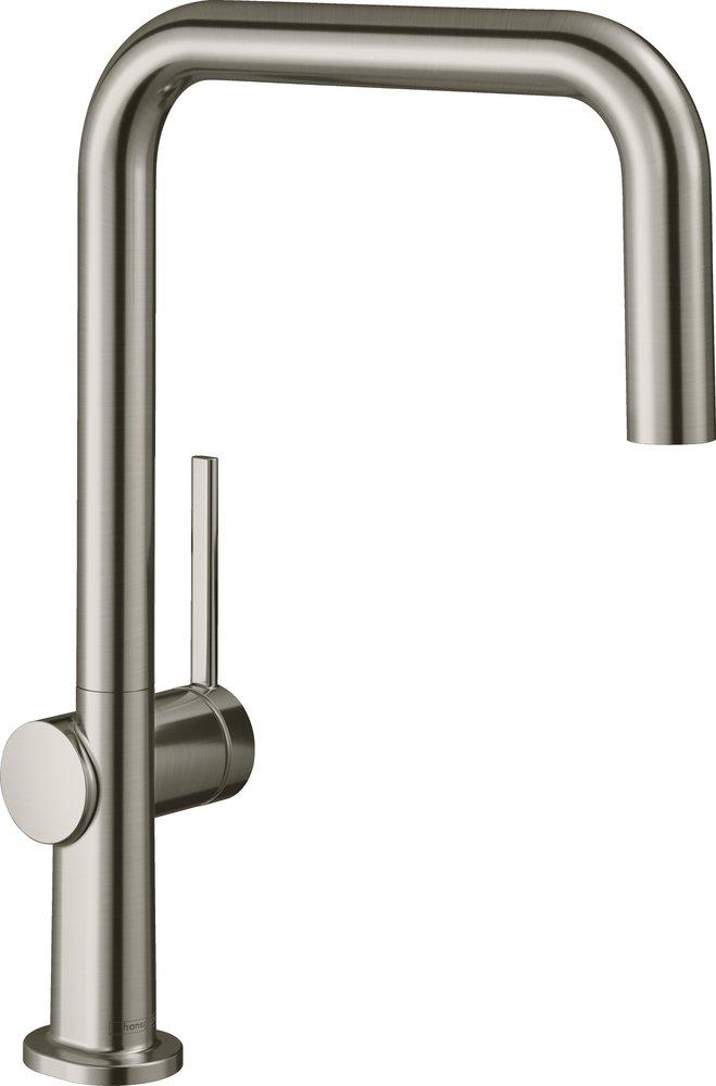 Hansgrohe Steel Optic Single Handle Kitchen Faucet 