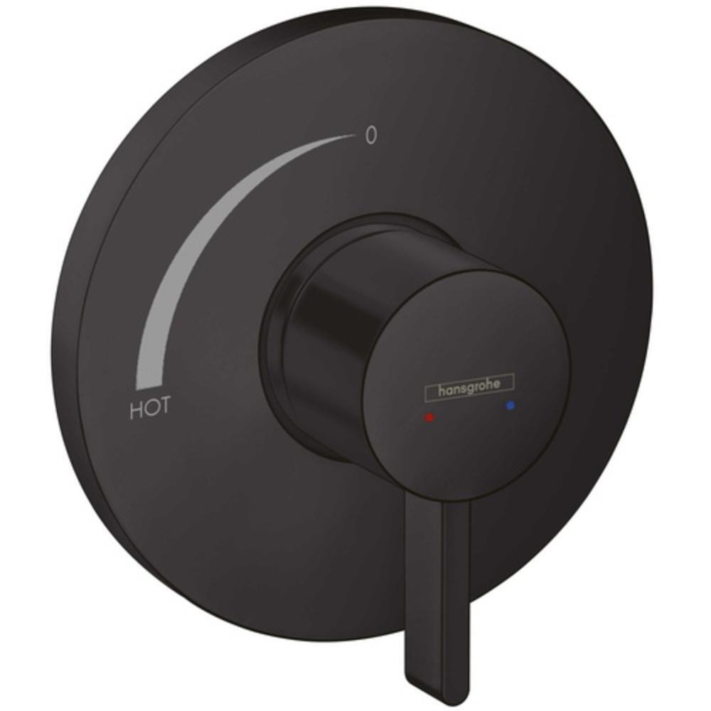 ECOSTAT S PRESSURE BALANCE TRIM IN MATTE BLACK 