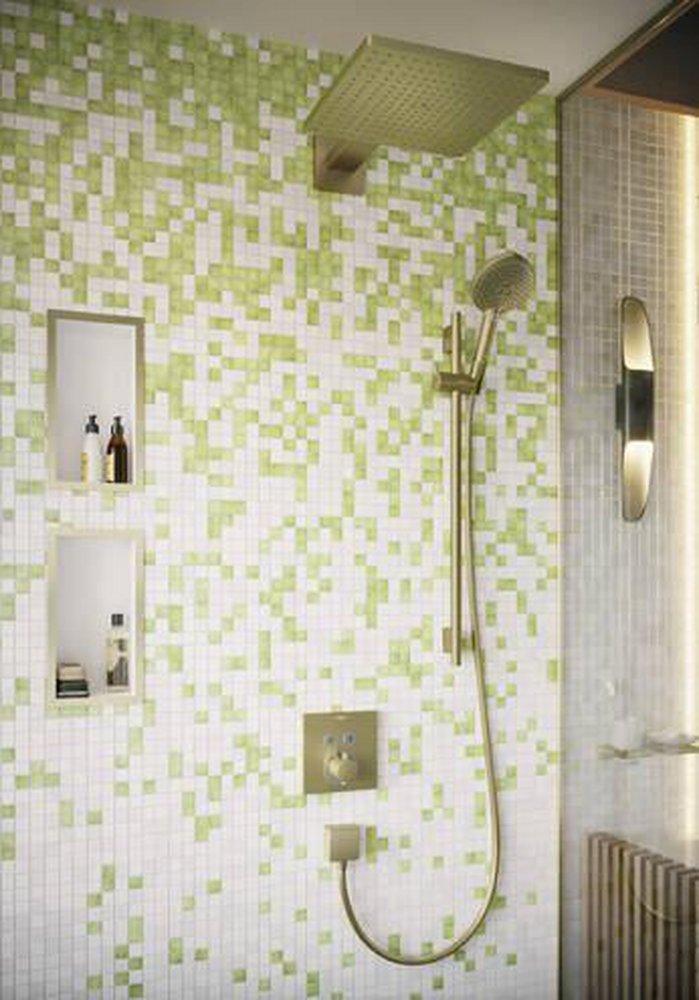 Hansgrohe Brushed Bronze 4-13/100 in. Shower Rail 