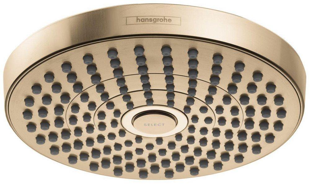 Hansgrohe Brushed Bronze Multi Function Drench, Intense Rain and Rain Showerhead 