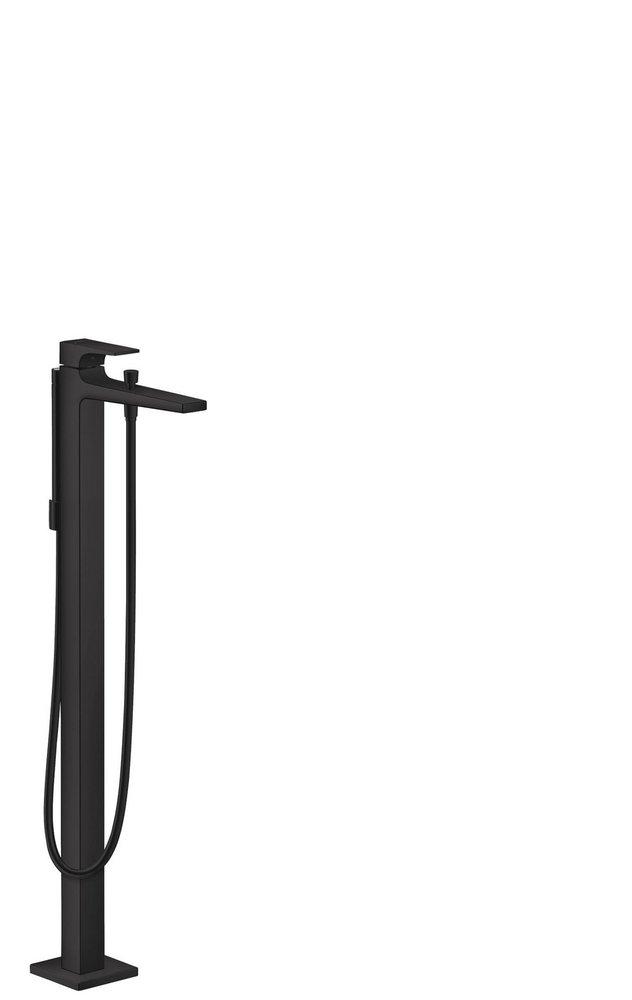 Hansgrohe Matte Black Single Handle Tub Filler with Handshower (Trim Only) 