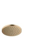 Hansgrohe Brushed Bronze Single Function PowderRain Showerhead 
