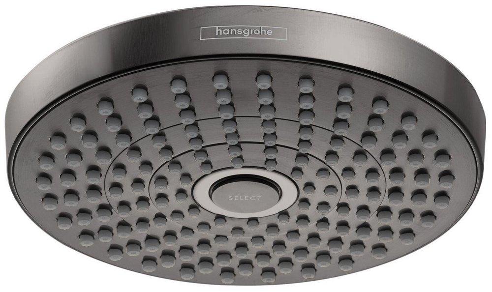 Hansgrohe Brushed Black Chrome Multi Function Drench, Intense Rain and Rain Showerhead 