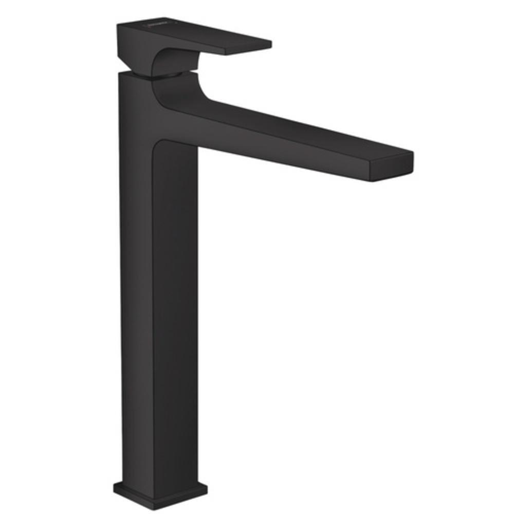 Hansgrohe Matte Black Single Handle Vessel Filler Bathroom Sink Faucet Lever Handle 