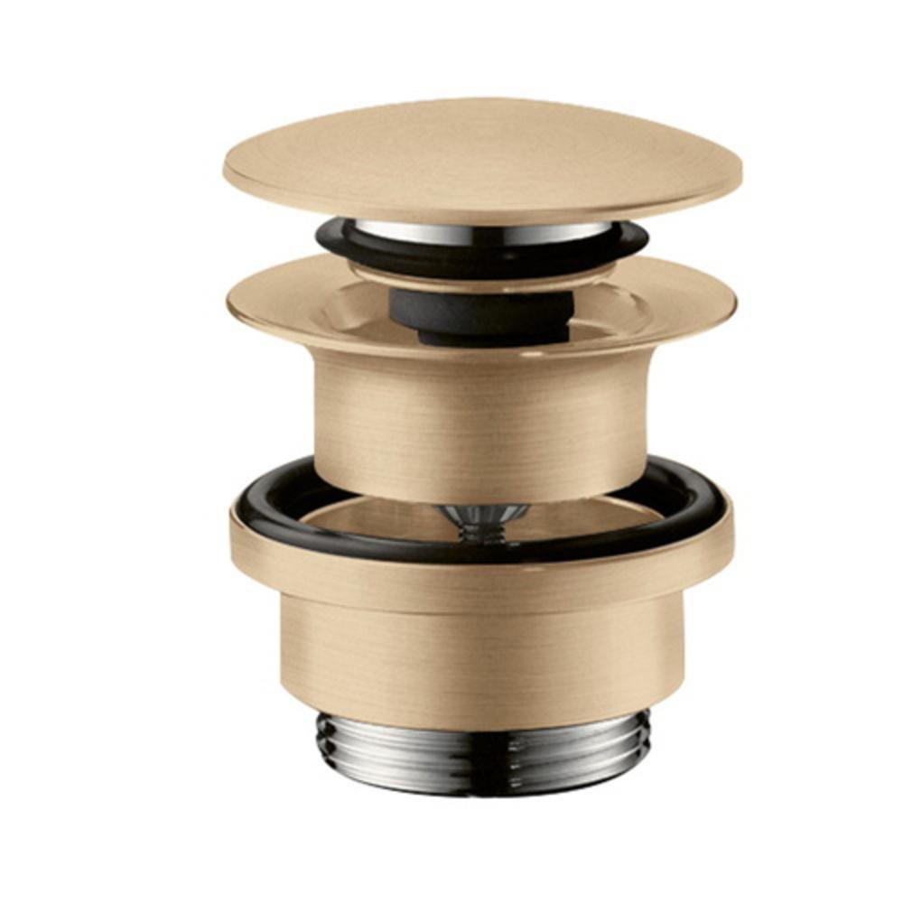 Hansgrohe Brushed Bronze 2-1/2 in. Bathroom Sink Drain 