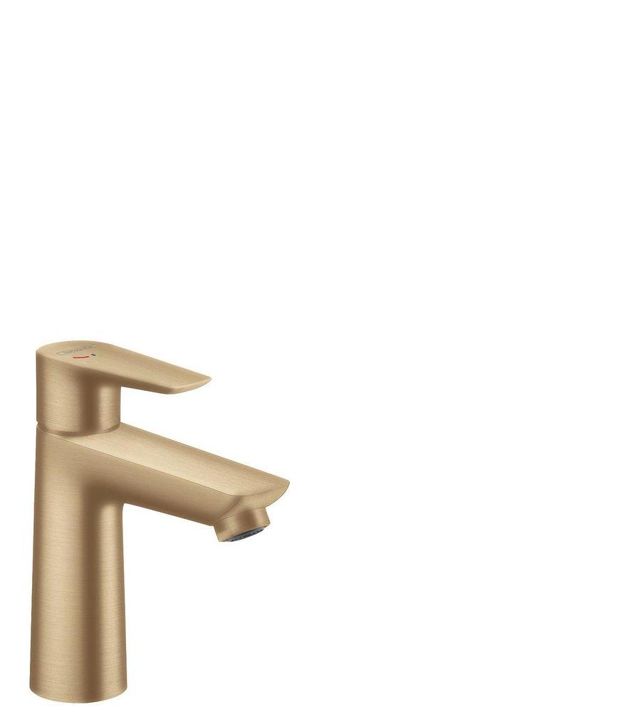 Hansgrohe Brushed Bronze Single Handle Monoblock Bathroom Sink Faucet 