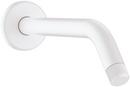 1/2 x 9-13/50 in. NPT Brass Shower Arm in Matte White