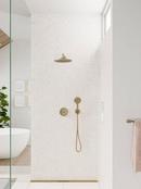 SHOWERSELECT S THERMOSTATIC TRIM FOR 2 FUNCTIONS, ROUND IN BRUSHED BRONZE 
