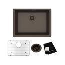 Elkay Mocha 24-5/8 x 18-1/2 in. Composite Single Bowl Undermount Kitchen Sink 