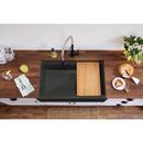 Elkay Charcoal 35-7/8 x 21-9/16 in. Composite Single Bowl Farmhouse Kitchen Sink 