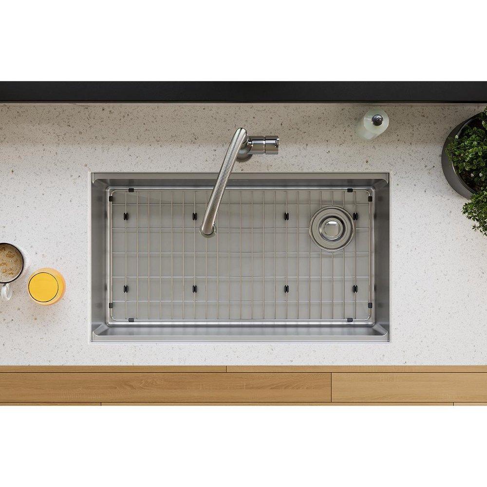 Elkay Polished Stainless Steel Stainless Steel Basket and Bottom Grid 