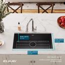 Elkay Black 33 x 18-7/16 in. Composite Single Bowl Undermount Kitchen Sink 