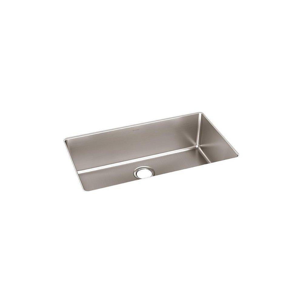 Elkay Luminous Satin 32-1/2 x 19-1/2 in. Stainless Steel Single Bowl Undermount Kitchen Sink 