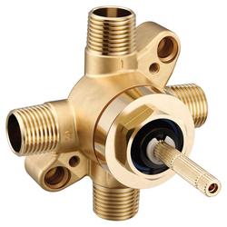 1/2 in. CC and IPS 4-Port Transfer Rough-In Valve