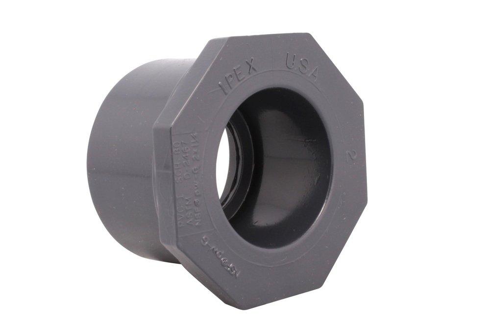 Grey PVC Schedule 80 Bushing 