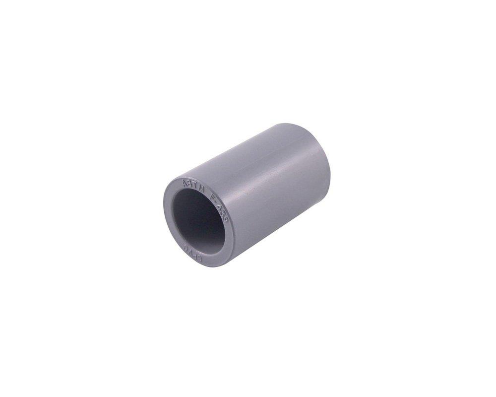 White Socket Schedule 80 CPVC Coupling 