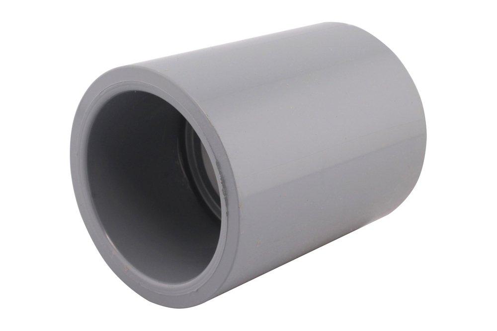 White Socket Schedule 80 CPVC Coupling 