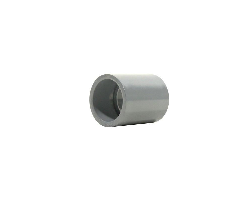 White Socket Schedule 80 CPVC Coupling 