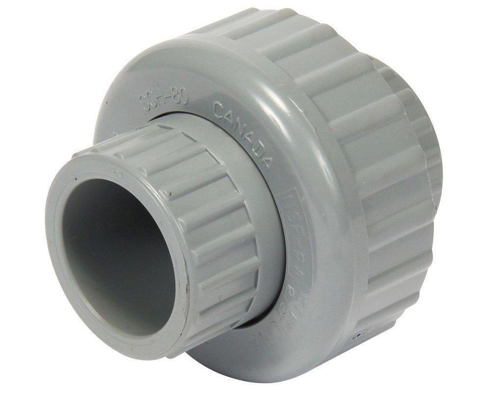 Socket Sch. 80 CPVC Union with EPDM O-Ring Seal 