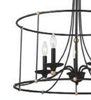 Minka Lavery Sand Coal 5-Light Chandelier Light Fixture 