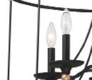 Minka Lavery Sand Coal 5-Light Chandelier Light Fixture 