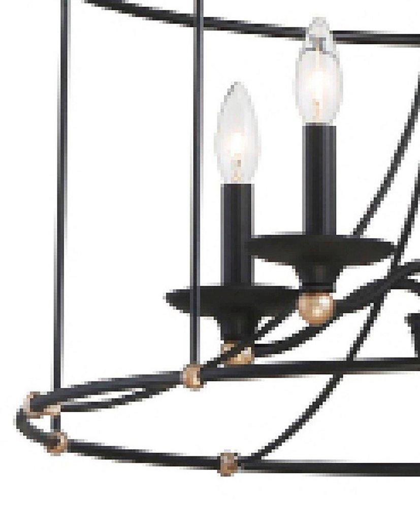 Minka Lavery Sand Coal 5-Light Chandelier Light Fixture 