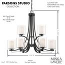 *CVR* PARSONS STUDIO 9 LGHT CHAND 