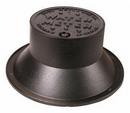 20 in. Cast Iron Double Lid Cover with Electronic Reading Lid