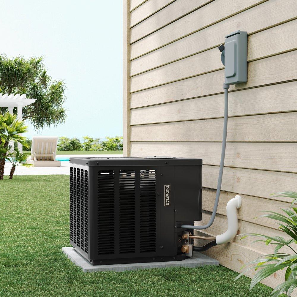 Durastar Iron Ore Grey 14 SEER R-410A Single Stage Air Conditioner Condenser 