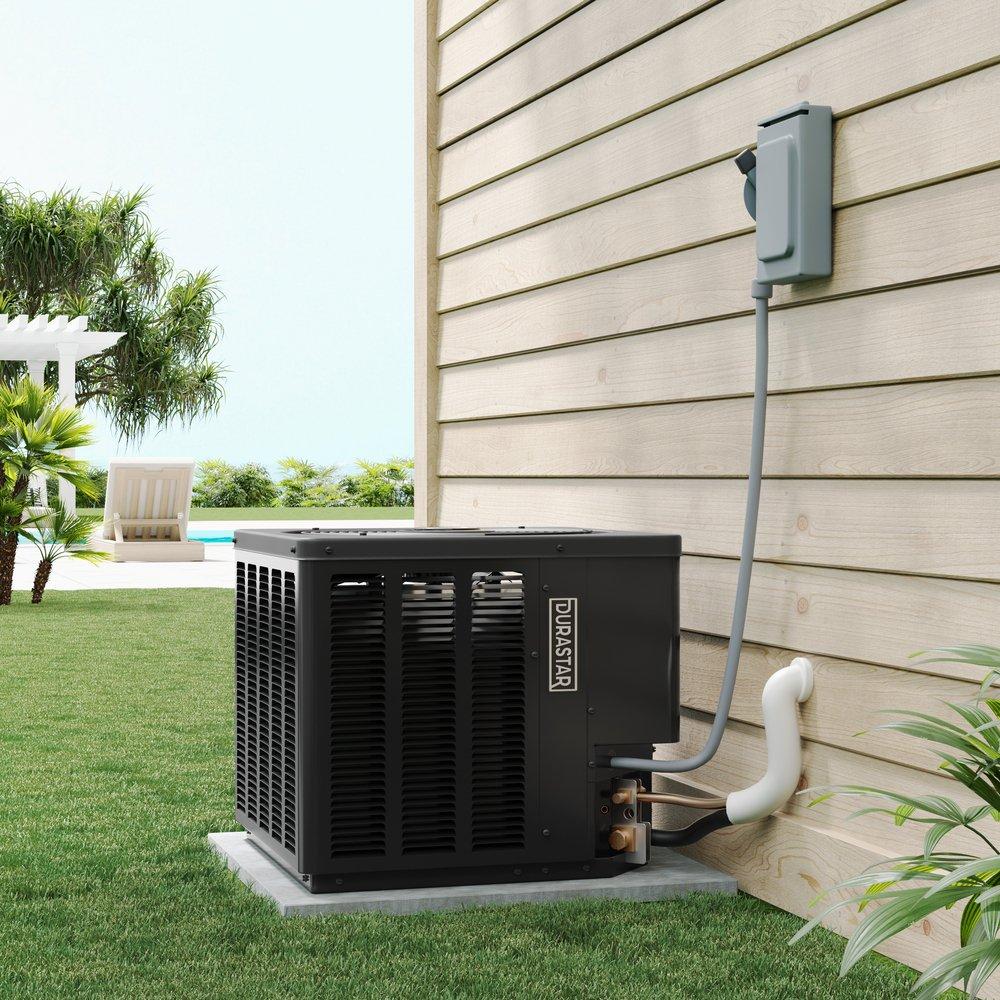 Durastar Iron Ore Grey 14 SEER R-410A Single Stage Air Conditioner Condenser 