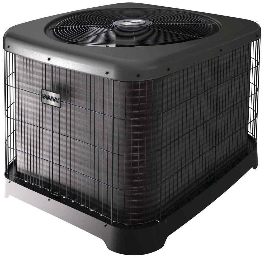 Durastar Iron Ore Grey 15.5 SEER Single Stage R-410A Heat Pump Condenser 