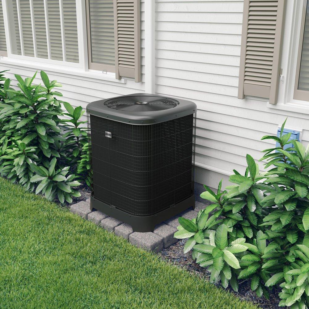 Durastar Iron Ore Grey 15.5 SEER Single Stage R-410A Heat Pump Condenser 