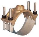 4 x 2 in. IP Double Band Brass Saddle
