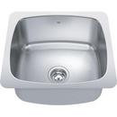FHP Kindred Satin 20-1/8 x 18-1/8 in. Undermount Laundry Sink 