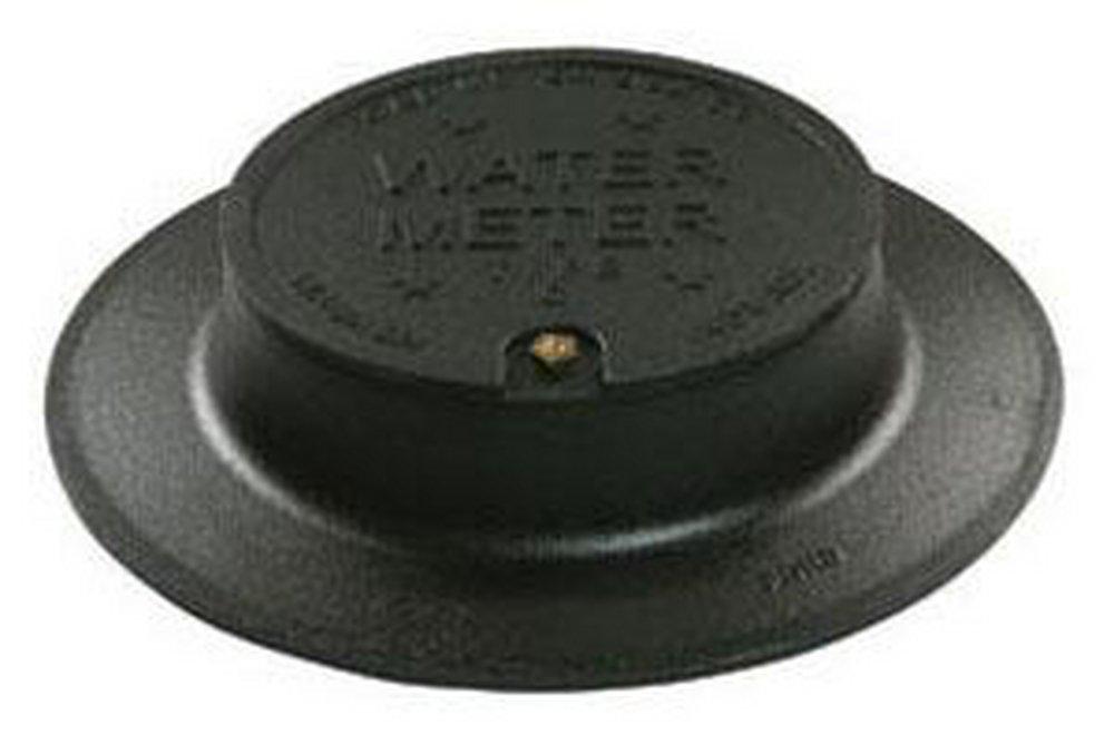 Ford Meter Box Black 1-Lid Cover with Electric Lock Lid 