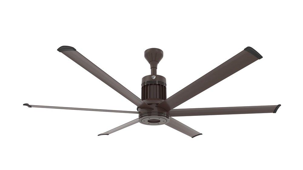 Big Ass Fans Oil Rubbed Bronze 72 in. 6-Blade Indoor Ceiling Fan 