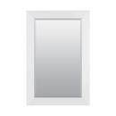 24 in. Horizontal and Vertical Mirror in White
