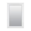 American Pride White 24 in. Horizontal and Vertical Mirror 