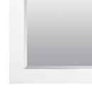 American Pride White 24 in. Horizontal and Vertical Mirror 
