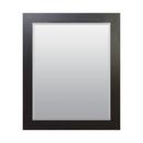 24 in. Horizontal and Vertical Mirror in Espresso