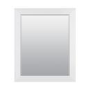 American Pride White 36 in. Horizontal and Vertical Mirror 