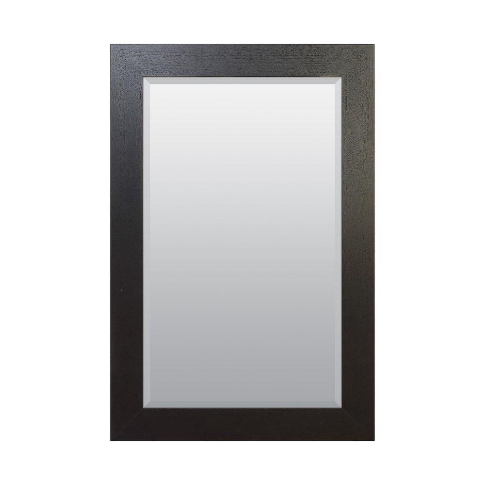 American Pride Espresso 30 in. Horizontal and Vertical Mirror 