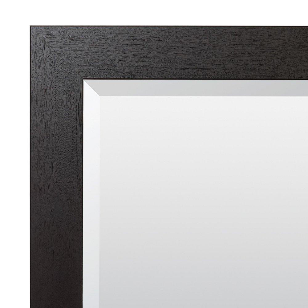 American Pride Espresso 30 in. Horizontal and Vertical Mirror 
