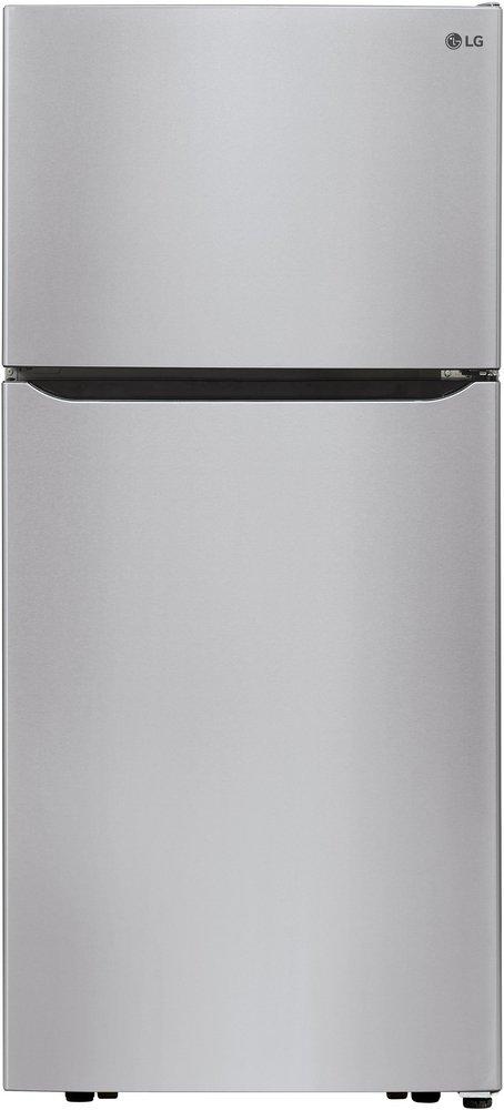LG Electronics Stainless Steel 29-3/4 in. 20.2 cu. ft. Top Mount Freezer Refrigerator 