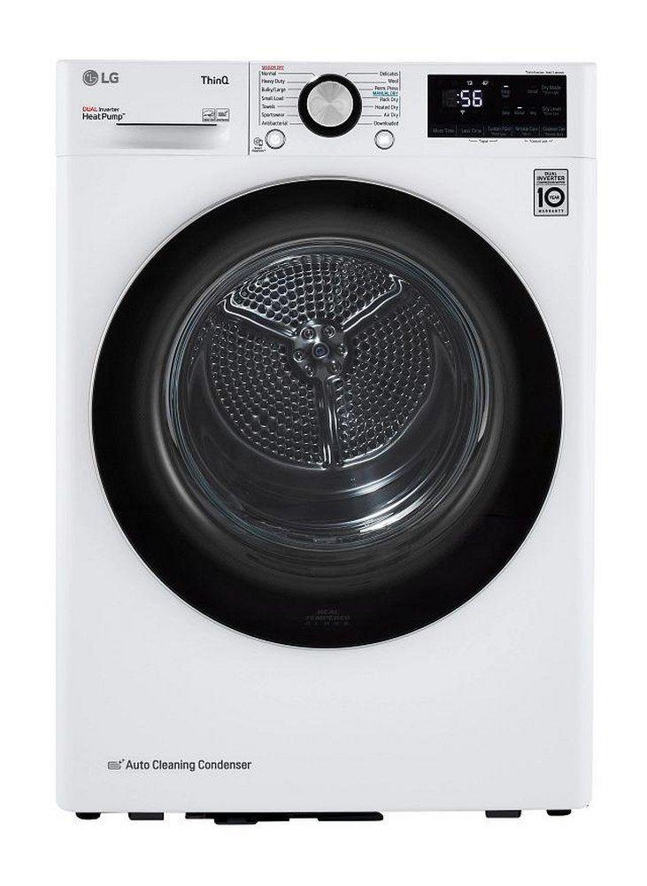 4.2 CU.FT. 24" COMPACT FRONT LED DISPLAY WITH DIAL-A-CYCLE, WINKLE CARE, VENTLESS CONDENSING SYSTEM, WHITE 